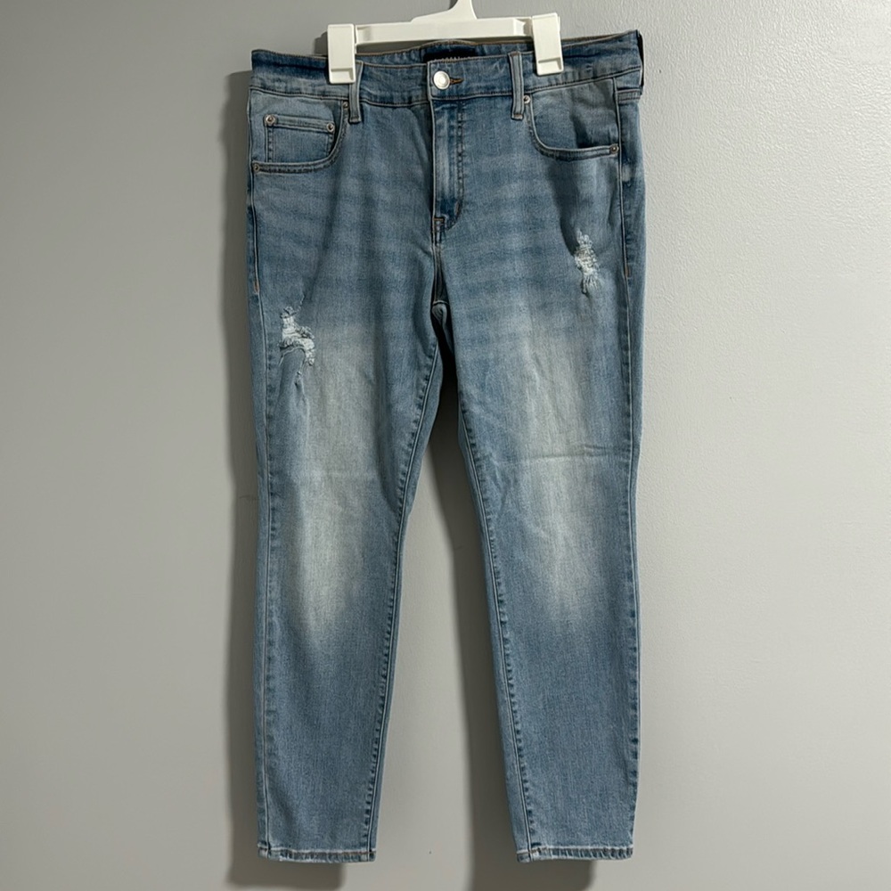 Aeropostale light wash low rise jegging